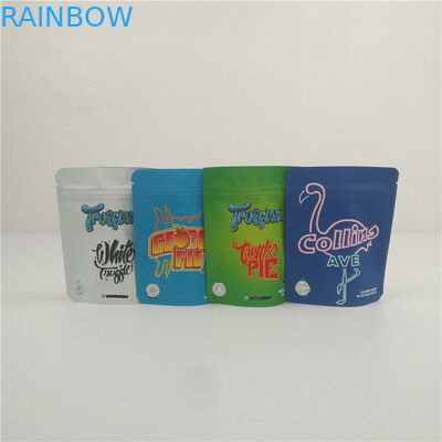 3,5 g Edibles Mylar met en sac le sac comestible gommeux mou de poche d'emballage de sucrerie de preuve d'odeur