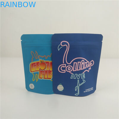 3,5 g Edibles Mylar met en sac le sac comestible gommeux mou de poche d'emballage de sucrerie de preuve d'odeur