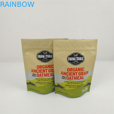 La preuve zip-lock d'odeur de Mylar d'aluminium met en sac des sacs de nourriture de papier d'aluminium de MOPP