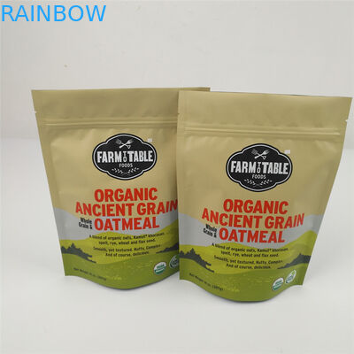 La preuve zip-lock d'odeur de Mylar d'aluminium met en sac des sacs de nourriture de papier d'aluminium de MOPP