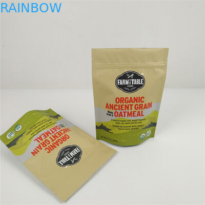 La preuve zip-lock d'odeur de Mylar d'aluminium met en sac des sacs de nourriture de papier d'aluminium de MOPP