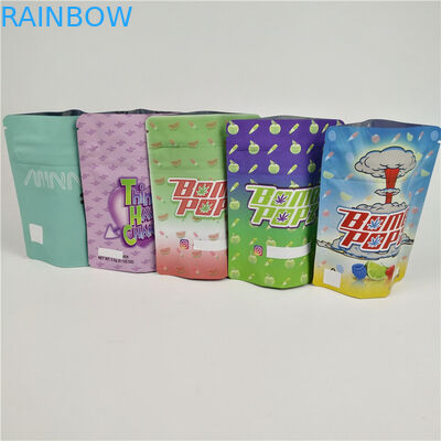 La preuve rescellable d'odeur de 3.5g Mylar met en sac la soudure à chaud CMYK