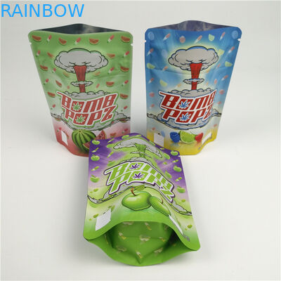 L'odeur de fines herbes d'emballage d'encens de Mylar de mauvaise herbe rescellable rendent le sac MOPP résistant de Mylar