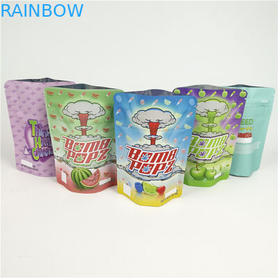 Mylar matériel stratifié met en sac la couverture en plastique VMPET d'emballage de fines herbes d'encens