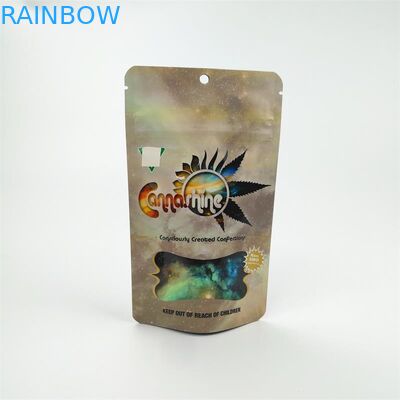 Sac rescellable VMPET de la preuve 3.5g Mylar d'odeur pour des biscuits