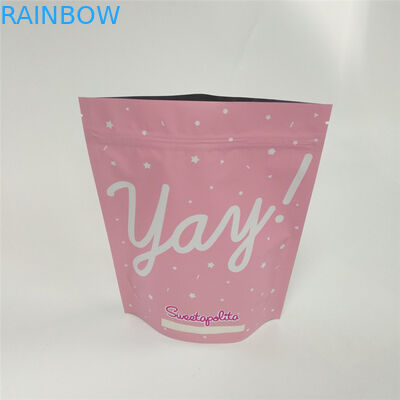 Le MOPP a métallisé le zip-lock de papier aluminium met en sac Matte Frosted Printing