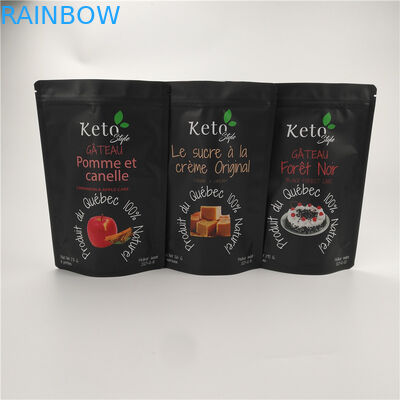 l'emballage alimentaire de 8x15cm FDA Mylar met en sac VMPET pour le casse-croûte de gâteau de sucrerie