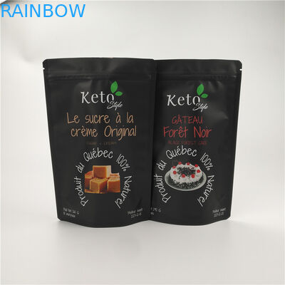 l'emballage alimentaire de 8x15cm FDA Mylar met en sac VMPET pour le casse-croûte de gâteau de sucrerie