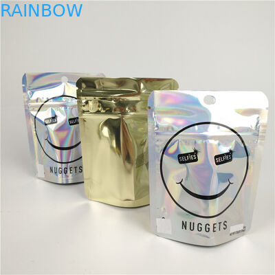 Le papier d'aluminium rescellable Mylar de Zipock 300g met en sac l'emballage alimentaire comestible