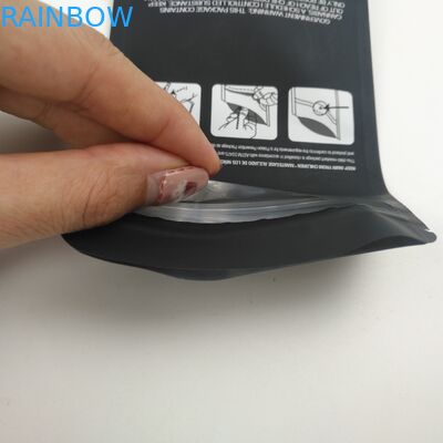 Logo Soft Touch adapté aux besoins du client 3.5g 7g 14g 28g tiennent des sacs pour des biscuits Kush de cannabis de chanvre