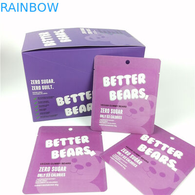 gravure en relief gommeuse de papier de cmyk de boîte d'emballage de carton de 350g Cbd