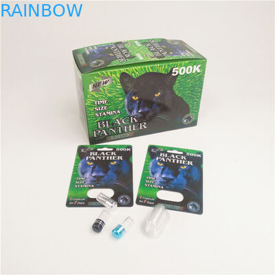 les pilules 90mic sexuelles boursouflent les cartes de papier pour le magnum de rhinocéros