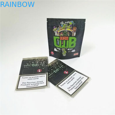 Sac sans danger pour les enfants CMYK 120mic de tirette d'aluminium de GV 14g 28g Mylar