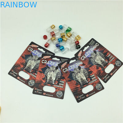 Rhinocéros fou 69 pilules empaquetant le rhinocéros 7 de boîte pour la pilule sexuelle masculine