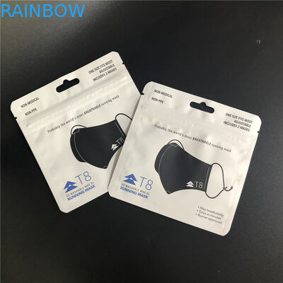 Sac en plastique d'emballage de détail de Cmyk MPET Vmpet classieux pour des chaussettes de nourritures