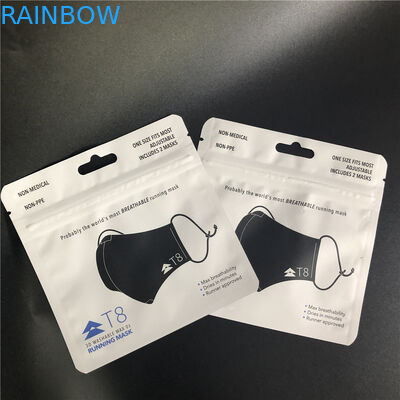 Sac en plastique d'emballage de détail de Cmyk MPET Vmpet classieux pour des chaussettes de nourritures