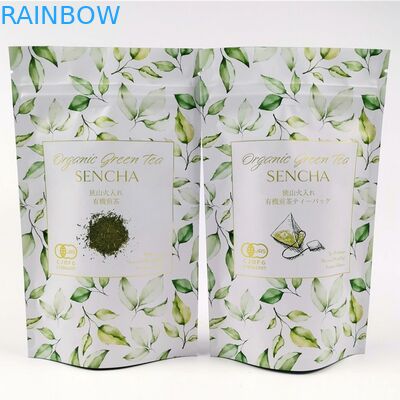 L'emballage de thé de café de Mopp Vmpet 50G 250G 500G met en sac la poche en plastique de Mylar