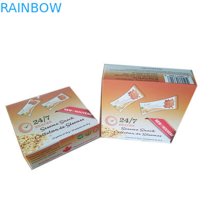 Vmpet de panneau en ivoire de la boîte 350G d'emballage de papier d'affichage d'OIN CMYK de casse-croûte