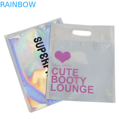 Sac Cmyk de conditionnement en plastique d'habillement de VMPET Mopp 110mic avec la fenêtre