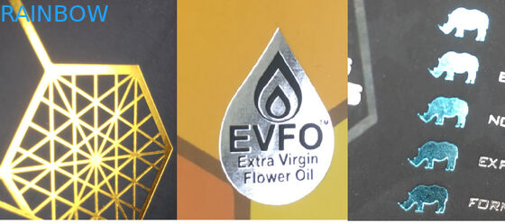 L'emballage de papier de cosmétiques de GV CMYK enferme dans une boîte l'estampillage d'aluminium de 2oz 60ml 30ml