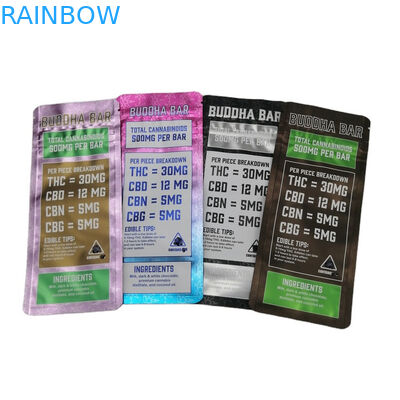 Sucrerie résistante Edibles du sac 500mg VMPET de Mylar d'enfants de GV 120mic MOPP