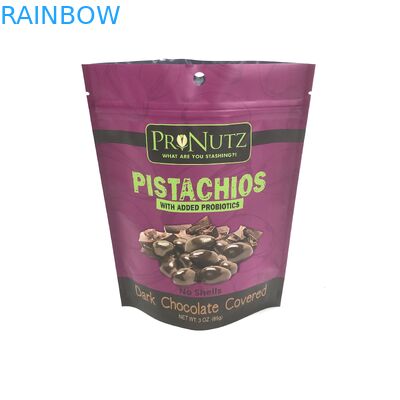 OIN VMPET Matte Zip Lock Bags 14g de gravure de MOPP rescellable pour la nourriture