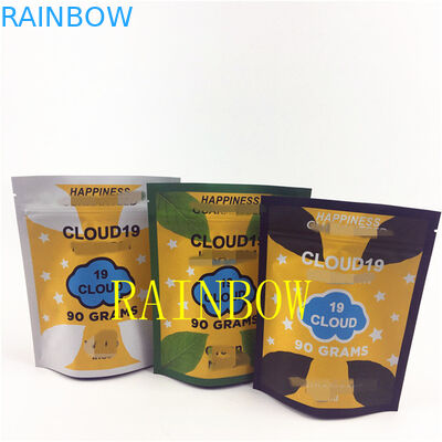 emballage rescellable de poche de l'aluminium 1lb AL d'ANIMAL FAMILIER de sucrerie de Gummies de 140 microns