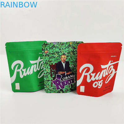 La preuve biodégradable d'odeur de GV 100mic CMYK met en sac VMPET rescellable MOPP