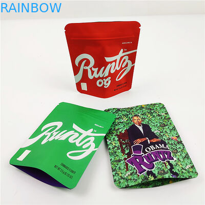 La preuve biodégradable d'odeur de GV 100mic CMYK met en sac VMPET rescellable MOPP