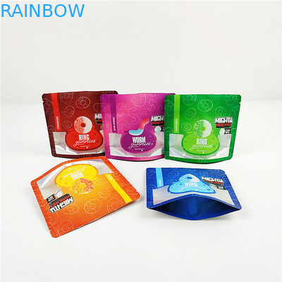 sac mat du sac FSC CBD Mylar d'emballage de 28g 80mic 1/4oz CMYK Mylar