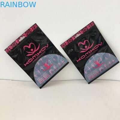 80 microns de CMYK vêtx les poches zip-lock claires MOPP VMPET de support de sac