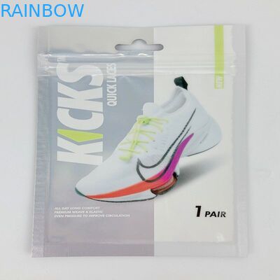 L'emballage en plastique réutilisable de Mini Zipper Pouch Shoe Pad met en sac le sac latéral du joint trois pour des dentelles