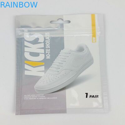 L'emballage en plastique réutilisable de Mini Zipper Pouch Shoe Pad met en sac le sac latéral du joint trois pour des dentelles