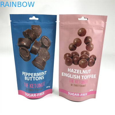 La tirette de CMYK 110mic tiennent l'enfant de chanvre d'Edibles de poche rendent des sacs résistants de Mylar