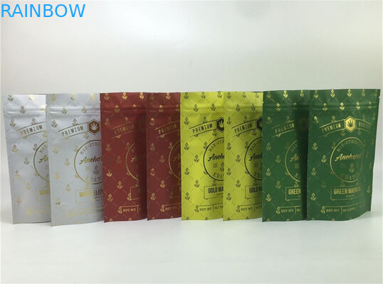 1/6 électrodéposition en aluminium étanche à l'humidité 12C VMPET d'emballage de fines herbes d'encens de sacs