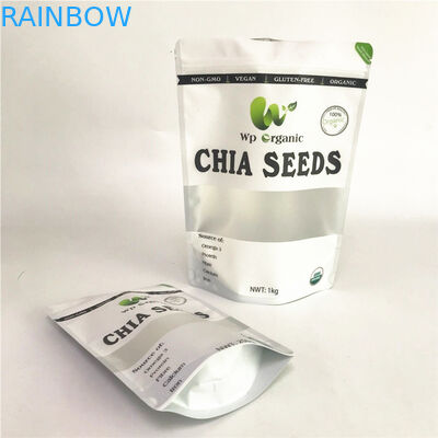 Sachets en matière plastique de GV VMPET empaquetant la PA 1.5C de bijoux de bracelet de boucle d'oreille de la gravure CMYK