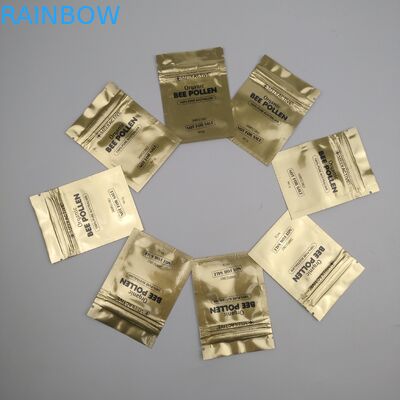 Poche plate de tirette de GV VMPET d'emballage de sachets en matière plastique de la gravure 100mic CMYK