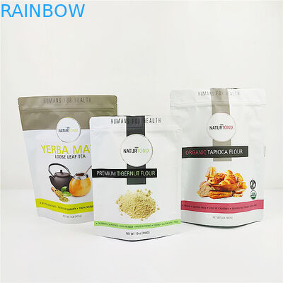 la gravure Mylar d'OIN de céréale de poches de conditionnement en plastique de 100mic CMYK tiennent la poche