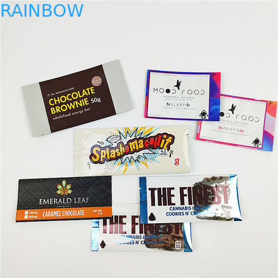 Le papier d'aluminium de sac d'emballage alimentaire de VMPET 90mic Mylar saupoudrent l'épaisseur de 0.2mm