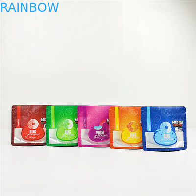 Sac de fines herbes de Mylar de papier d'aluminium de l'emballage 200g MOPP d'encens de GV 80mic CMYK