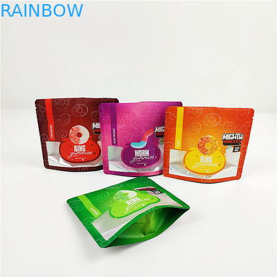 Sac de fines herbes de Mylar de papier d'aluminium de l'emballage 200g MOPP d'encens de GV 80mic CMYK