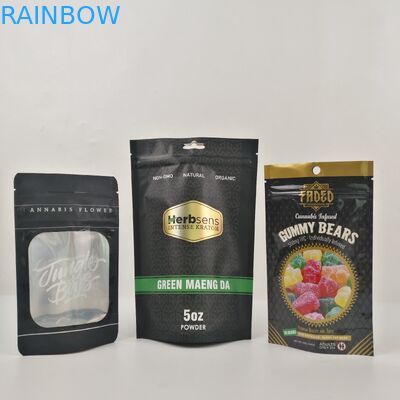 200g Vmpet 10C stratifié des poches de plastique empaquetant Matte Mopp noir