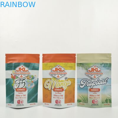 Matte Doypack 0.7c Al Stand Up Zipper Pouch compostable pour le casse-croûte de Bolsa