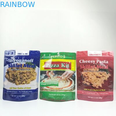 Le zip-lock rescellable de CMYK Mopp Mylar met en sac le sac en plastique de Doypack de poche de cornue