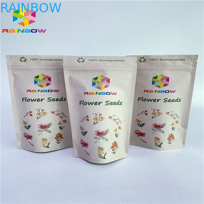 Le sac zip-lock Vmpet de papier de la PA 1.5c 80mic emballage a stratifié les sacs de empaquetage d'écrou