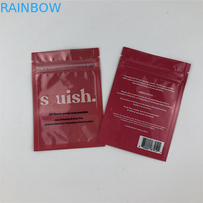 sac 0.7c Al With Clear Front Window de tirette de Mylar de gravure de 120mic MOPP