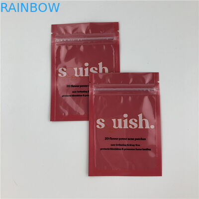 sac 0.7c Al With Clear Front Window de tirette de Mylar de gravure de 120mic MOPP