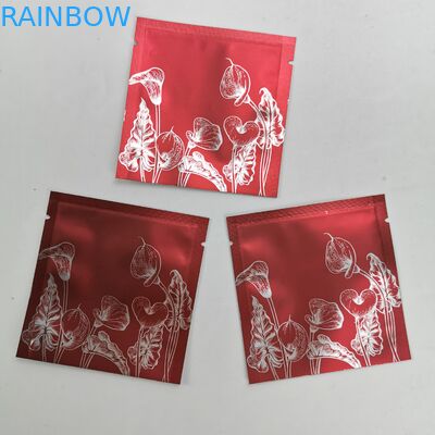Small Three-side Seal Mini Cosmetic Cotton Bags Packet Packaging Customized Food Zipper Bag Heat Seal Bags