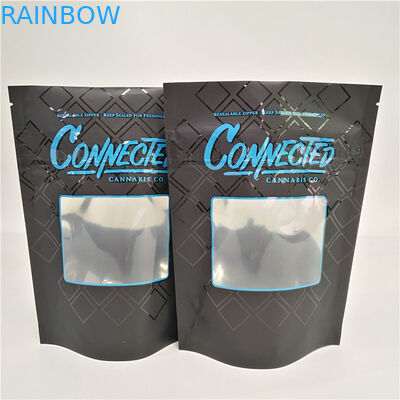 Preuve d'odeur de tirette de preuve d'enfant papier d'aluminium l'huile Bud Weed Gummy Candy Sachet de THC 420 CBD