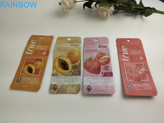 Les mauvaises herbes imprimées faites sur commande de graines fument l'emballage Amber Leaf Tobacco Pouch d'enveloppe de cigare que /Blunt enveloppent les poches de empaquetage